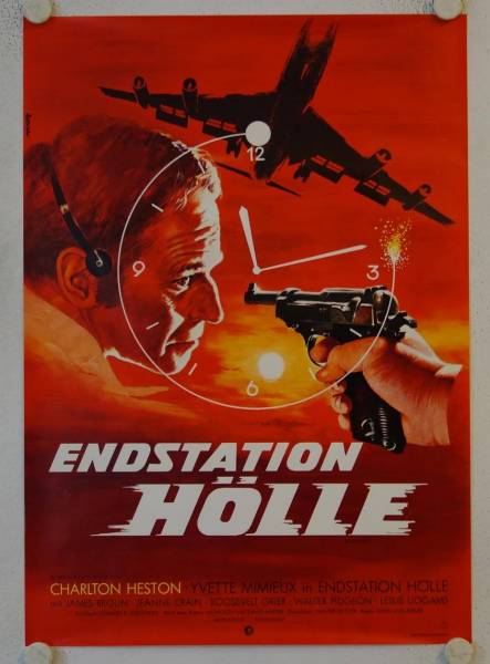 Skyjacked original release german movie poster